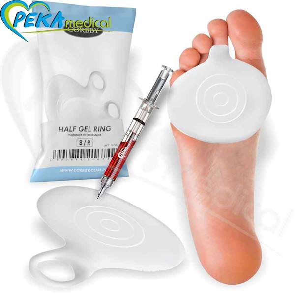 Corbby Half Gel Ring Podkładki metatarsalne
