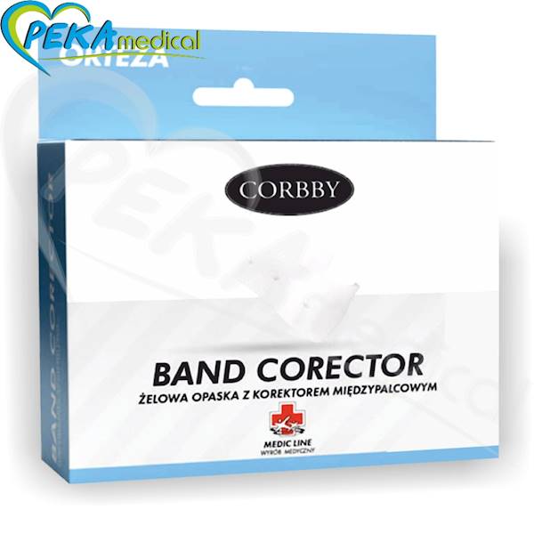 Corbby Band Corector Żelowa opaska z korektorem międzypalcowym
