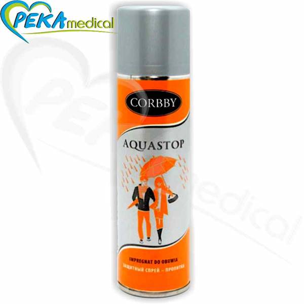 Corbby Aquastop 250 ml Bezbarwny impregnat do obuwia
