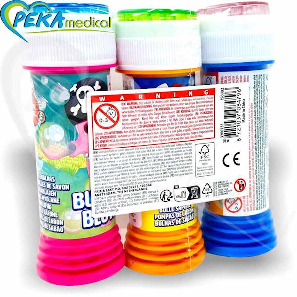 Bubble Blow 60 ml 3 sztuki Zestaw do baniek mydlanych