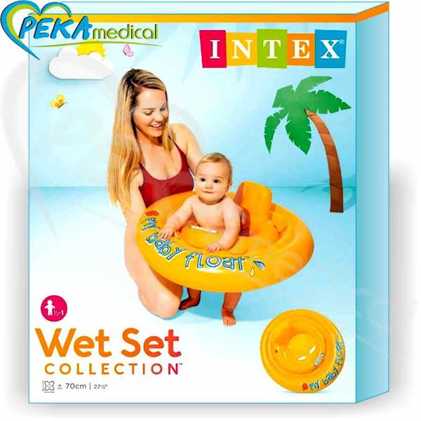 Intex My Baby Float Koło dmuchane siedzenie dla dzieci do pływania