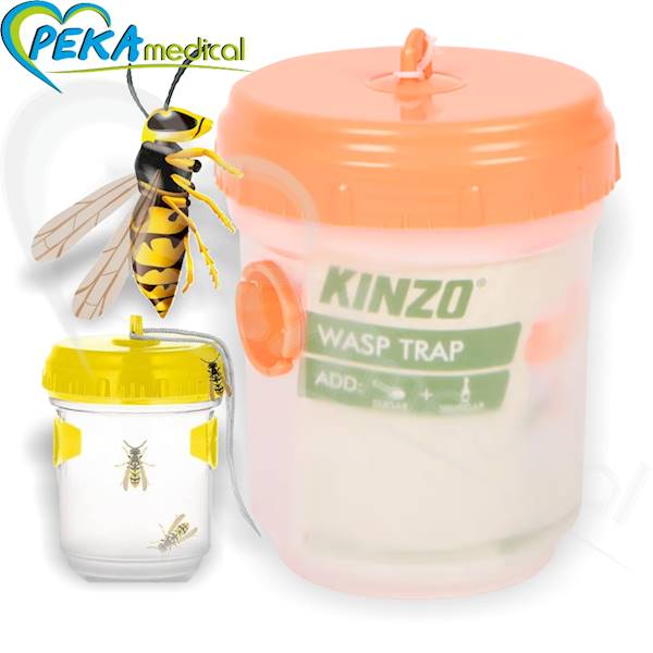 Kinzo Garden Wasp Trap Pułapka na osy muchy 9 x 9 x 12 cm
