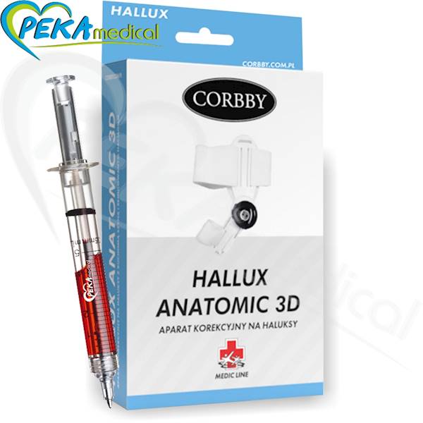 Corbby Hallux Anatomic 3D Aparat regulowany na haluksy