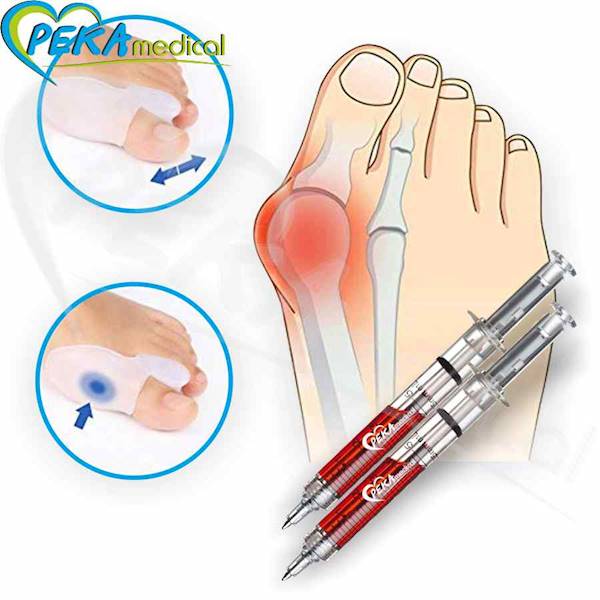 Corbby Hallux Gel Corector 2 szt Żelowy anatomiczny korektor z osłoną haluksa klinem międzypalcowym