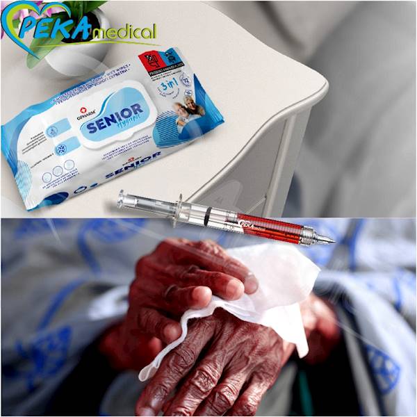 Opharm Senior Higienic Wet Wipes 72 szt 3 in 1 Chusteczki nawilżane dla seniorów