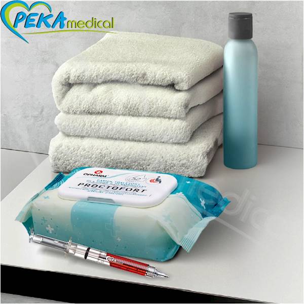 Opharm Moist Toilet Paper Proctofort 52 sztuki Na hemoroidy nawilżany papier toaletowy