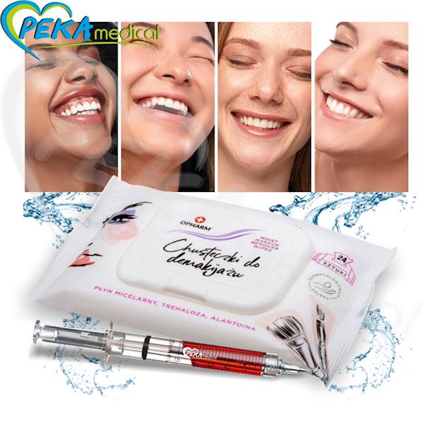 Opharm Make Up Off Wipes 24 sztuki Chusteczki nawilżane do demakijażu