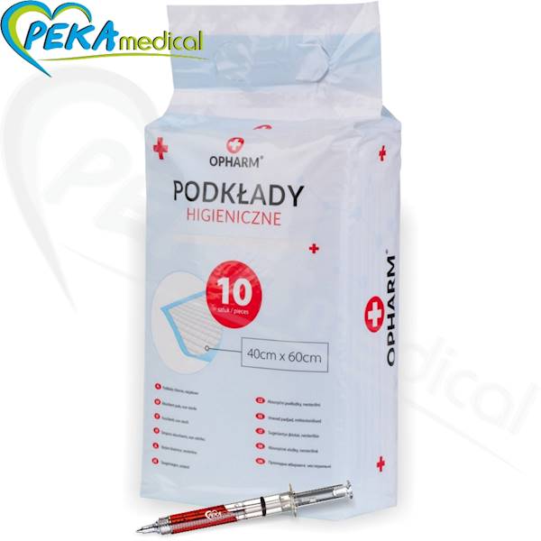 Opharm Podkłady 40x60 chłonne higieniczne jednorazowe