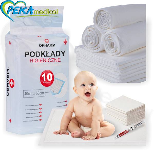 Opharm Podkłady 40x60 chłonne higieniczne jednorazowe