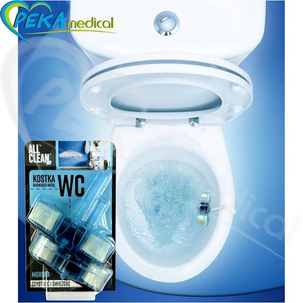 Opharm All Clean Morska Kostka barwiąca wodę do WC