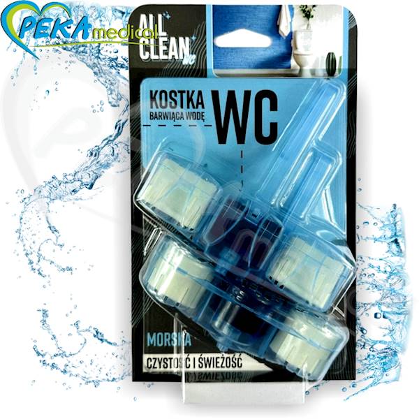 Opharm All Clean Morska Kostka barwiąca wodę do WC