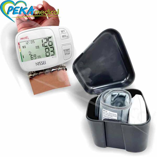 Nissei WS-C2 Japoński ciśnieniomierz nadgarstkowy automatyczny elektroniczny arytmia