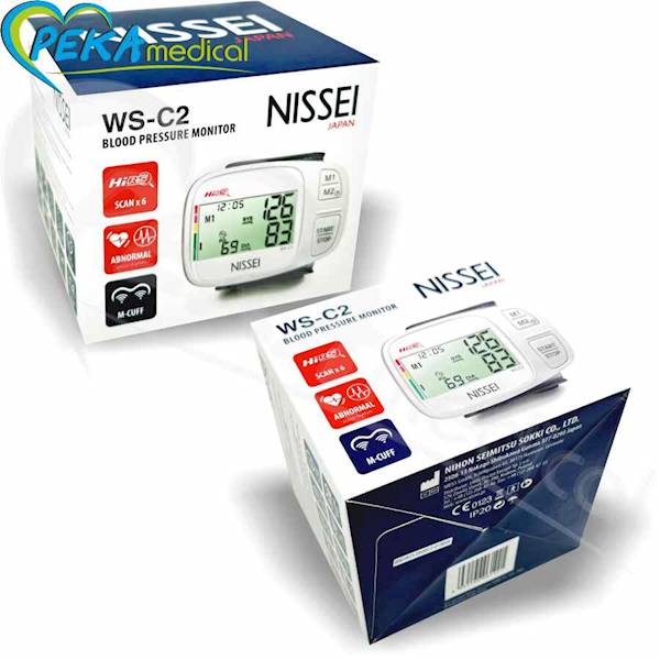 Nissei WS-C2 Japoński ciśnieniomierz nadgarstkowy automatyczny elektroniczny arytmia