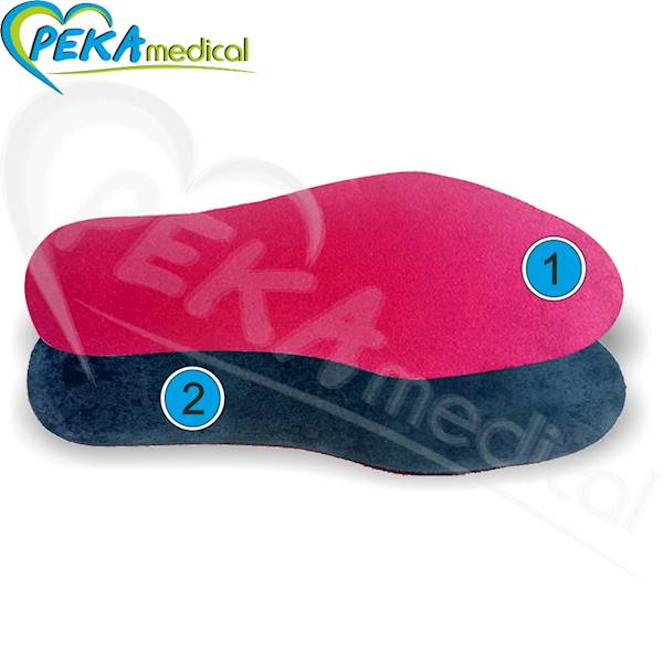 Corbby Comfort Work 43/44 Wkładki do butów komfortowe z miękkiej pianki memory