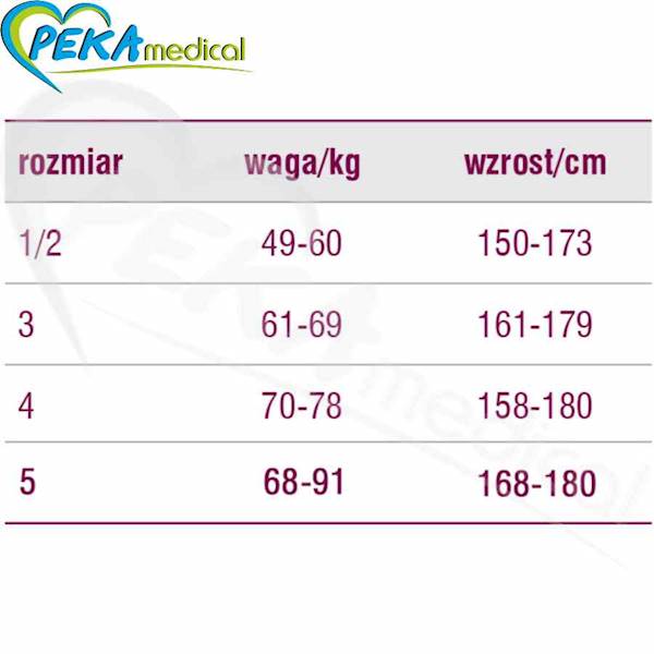 Veera Pończochy 140 den czarne 1/2 Przeciwżylakowe uciskowe