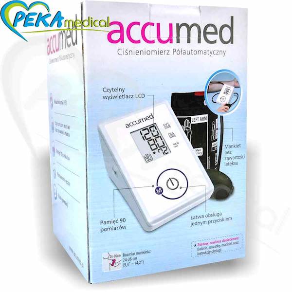 Accumed CH91 Ciśnieniomierz półautomatyczny naramienny