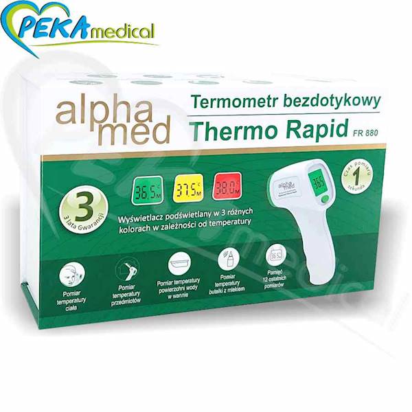 Alphamed Thermo Rapid FR880 Termometr bezdotykowy do czoła
