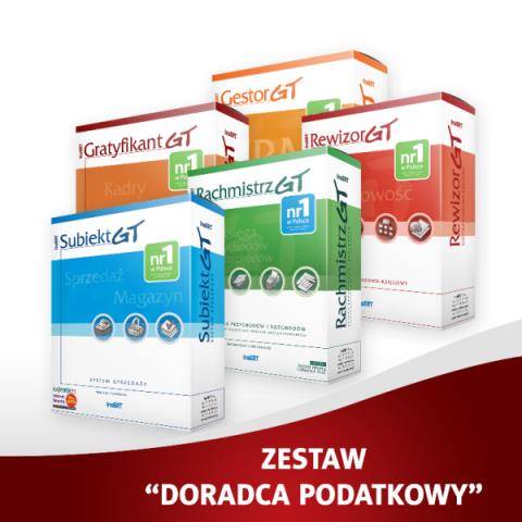 Zestaw Doradca podatkowy GT(SGT,GES,RACH,REW,GRAT)