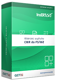 Wzorzec wydruku do Subiekta GT CMR (FS+WZ)