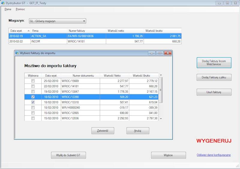 Program Dystrybutor GT