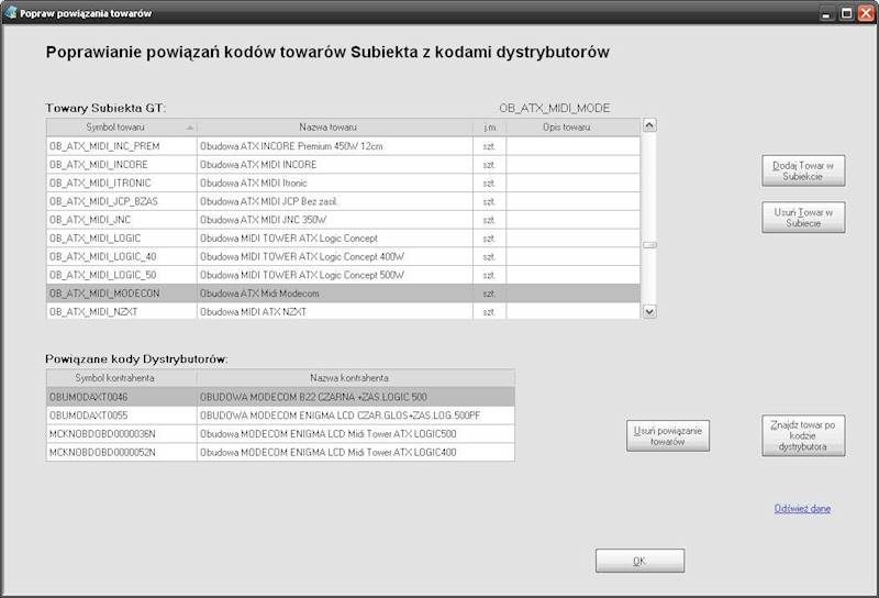 Program Dystrybutor GT