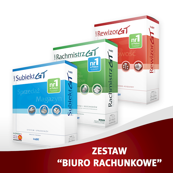 Insert Biuro Rachunkowe (Rew.GT,Rach.GT,Sub.GT)