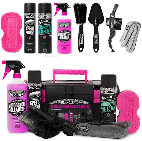 Muc-Off 285 Zestaw do czyszczenia motocykla 10w1