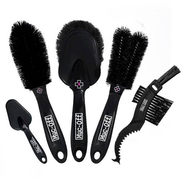 Muc-Off 206 Zestaw 5 szczotek do mycia motocykla