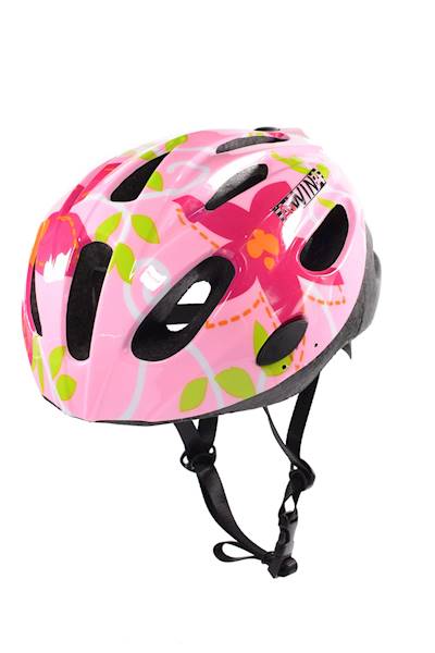 Kask rowerowy Awina dziecięcy S różowy na rower