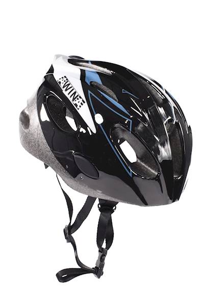 Kask rowerowy Awina dziecięcy S czarny na rower
