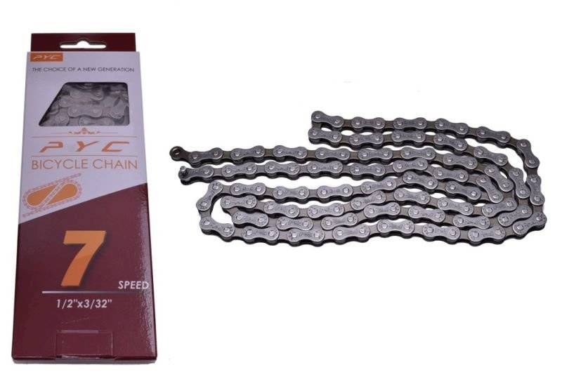 Łańcuch Rowerowy 7 Rz. Pyc P7003 1/2 X 3/32 116L