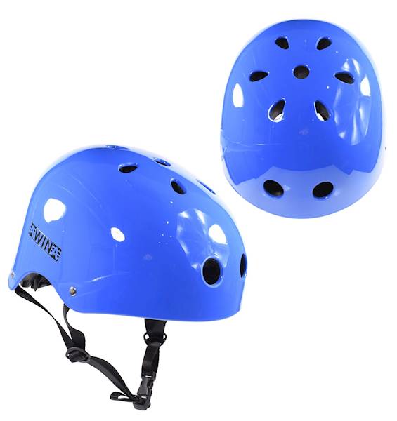 Kask rowerowy Awina BMX L niebieski na rower