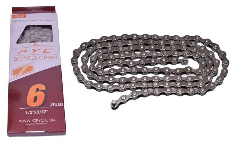 Łańcuch Rowerowy 6 Rz. Pyc P6003 1/2 X 3/32 116L