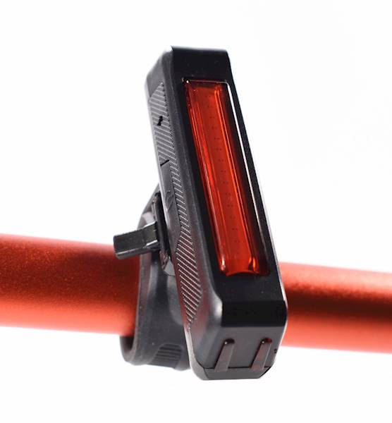 Lampka rowerowa tył COB LED USB