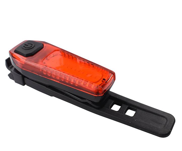 Lampka rowerowa tył LED COB USB 90 lm