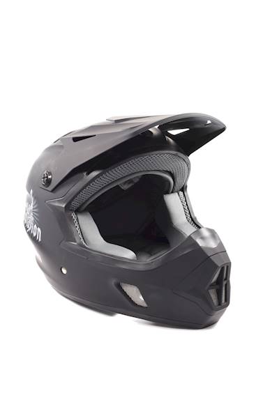 Kask rowerowy Awina BMX L czarny mat na rower
