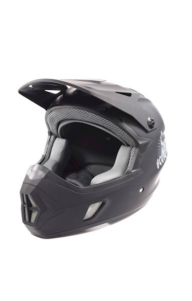 Kask rowerowy Awina BMX L czarny mat na rower