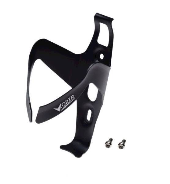 Koszyk Na Bidon Rowerowy V-Grip Uchwyt Alu Czarny