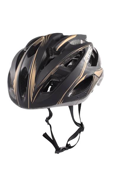 Kask rowerowy Awina MTB L czarno/złoty na rower