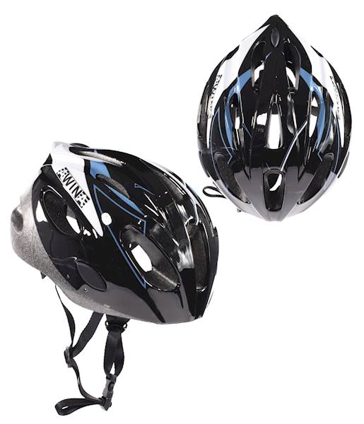 Kask rowerowy Awina dziecięcy czarny na rower