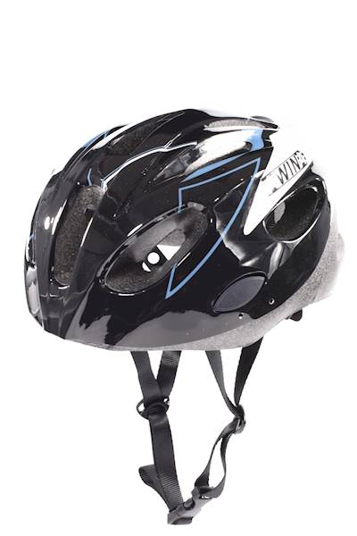 Kask rowerowy Awina dziecięcy M czarny na rower