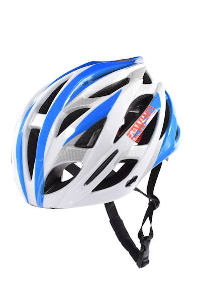 Kask rowerowy Awina MTB L niebiesko/biały na rower