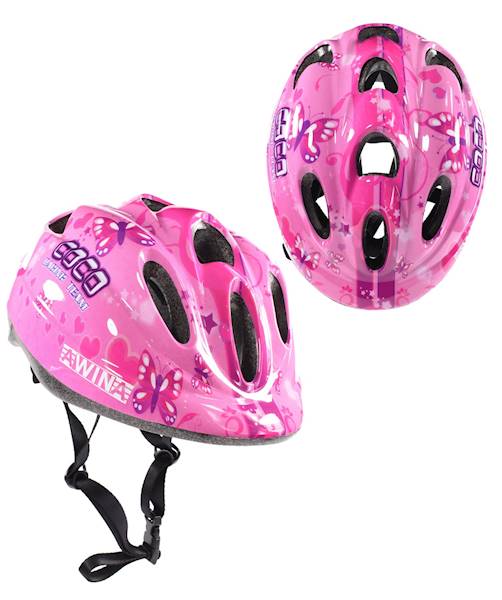 Kask rowerowy Awina dziecięcy różowy na rower