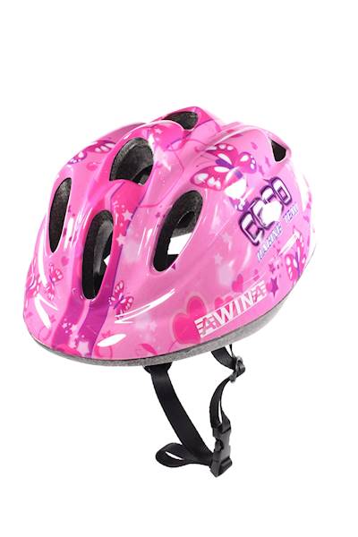 Kask rowerowy Awina dziecięcy M różowy na rower