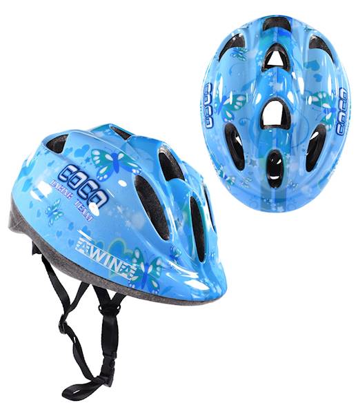 Kask rowerowy Awina dziecięcy niebieski na rower
