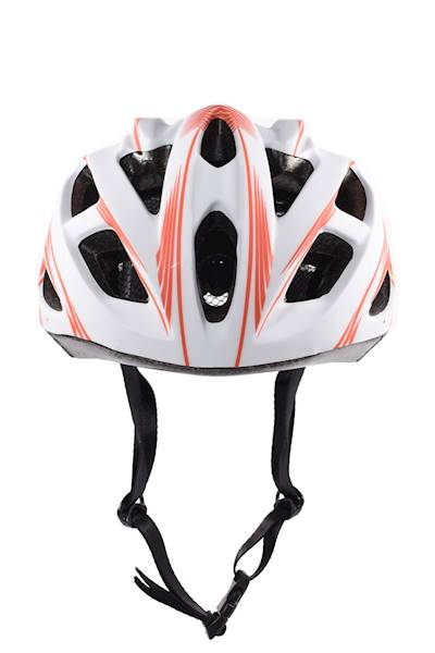 Kask rowerowy Awina MTB L biało/czerwony na rower