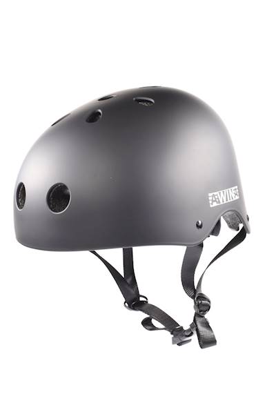 Kask rowerowy Awina BMX M szary mat na rower