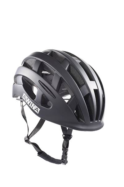 Kask rowerowy Awina urban L czarny mat na rower