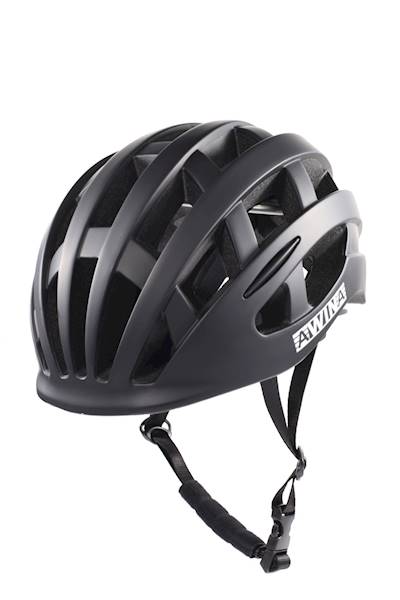 Kask rowerowy Awina urban L czarny mat na rower