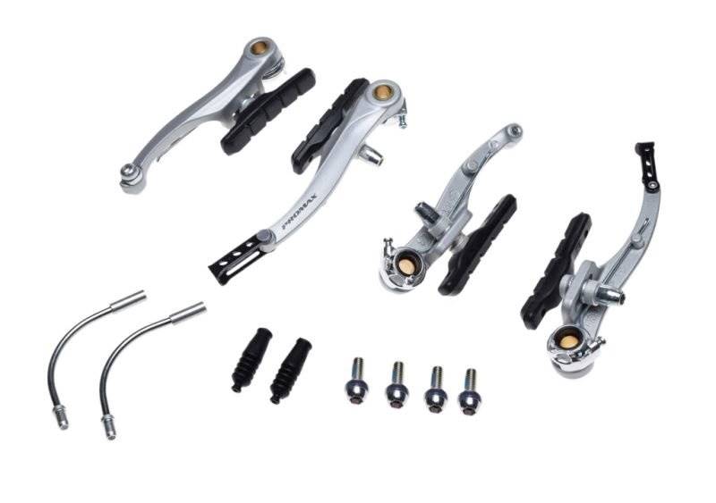 Szczęka Hamulca Rowerowa V-Brake Promax Srebrna